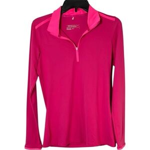 Nike‎ Golf Top Pink Dri-FIT Quarter-Zip in Size S
GUC